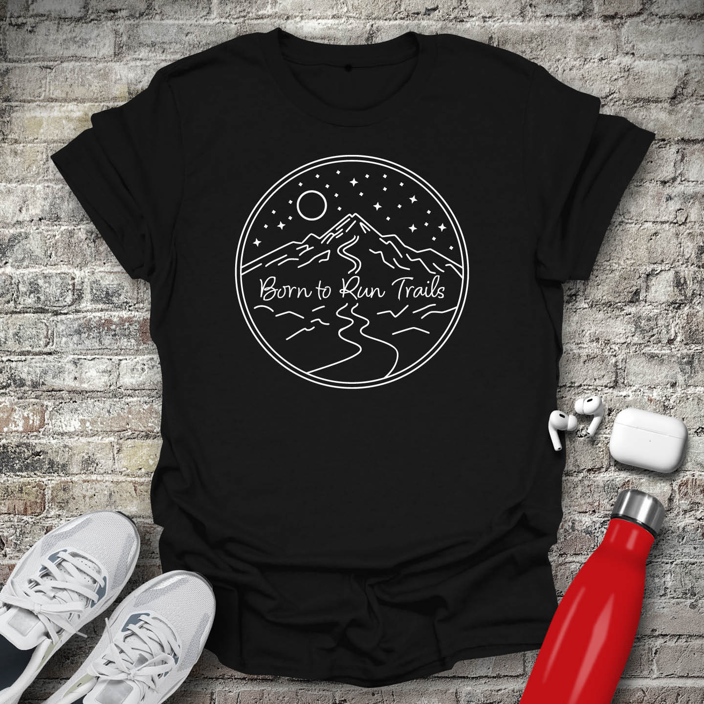 Born To Run Trails T-shirt