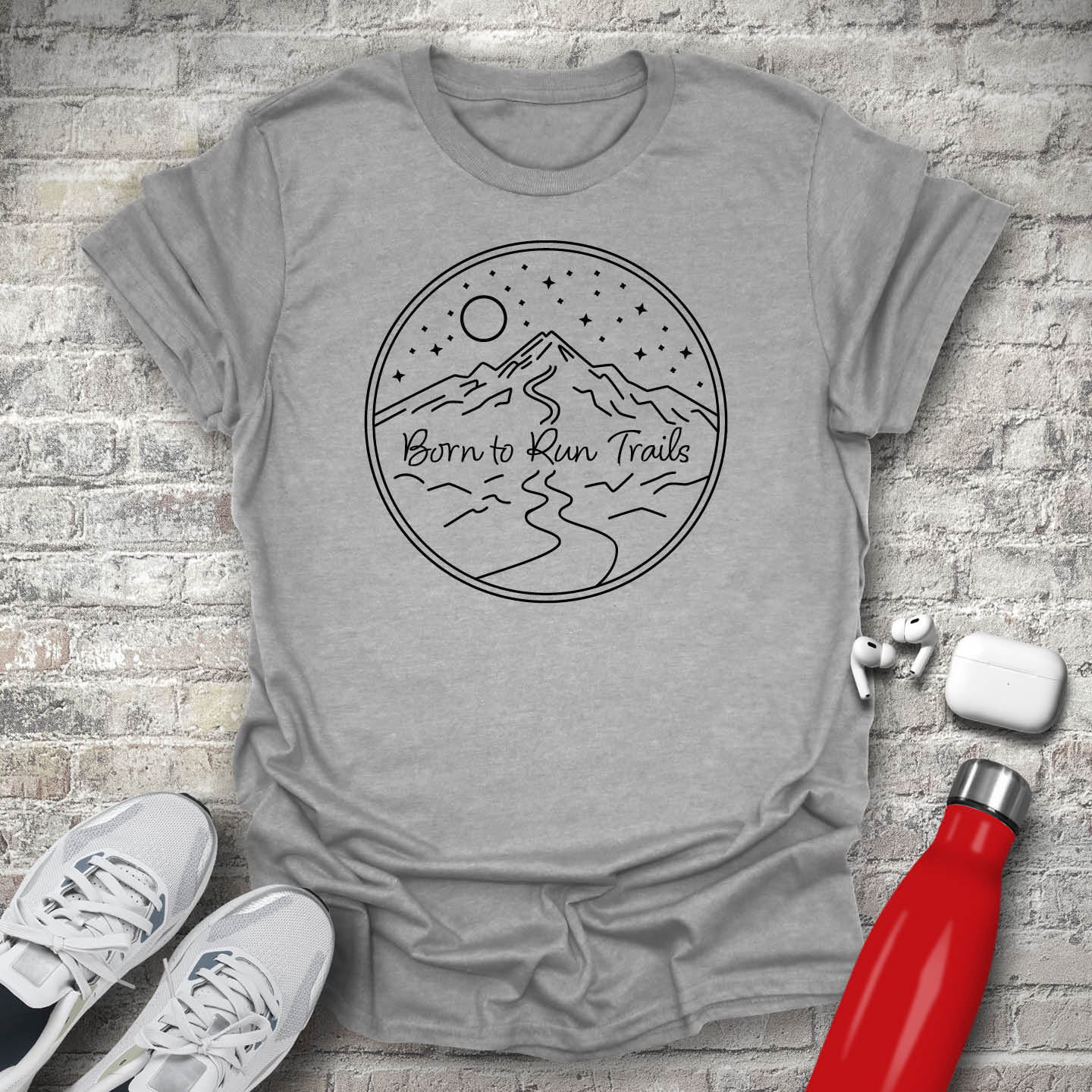 Born To Run Trails T-shirt