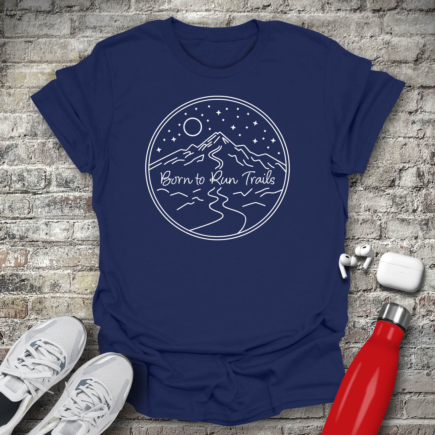 Born To Run Trails T-shirt