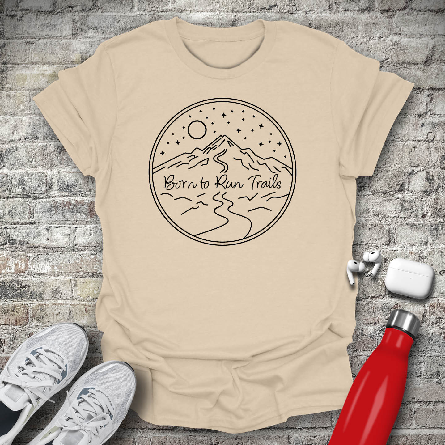 Born To Run Trails T-shirt