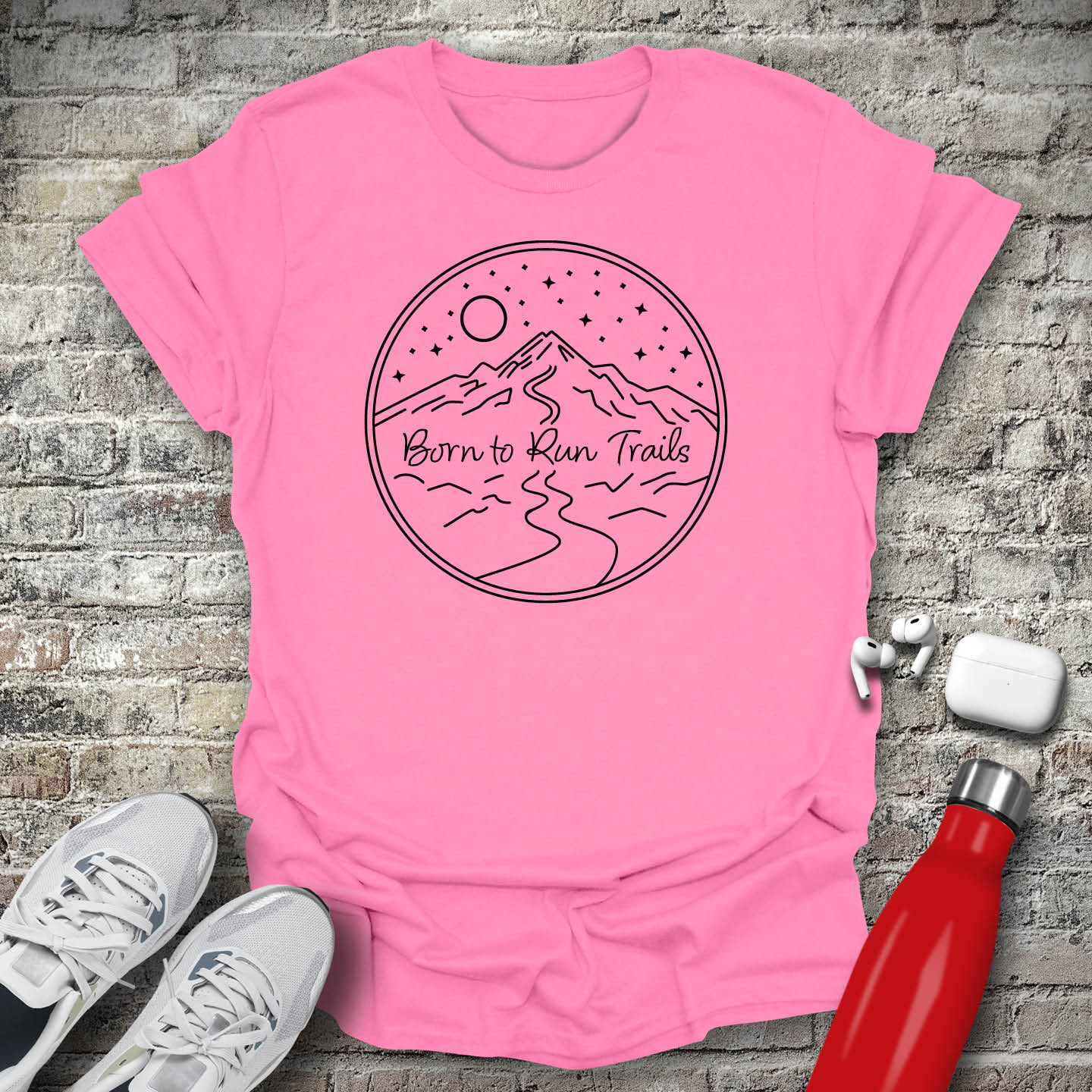 Born To Run Trails T-shirt