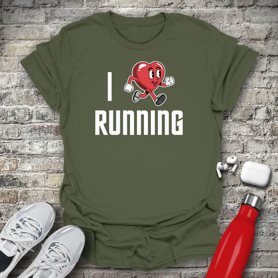 I Love Running T-shirt