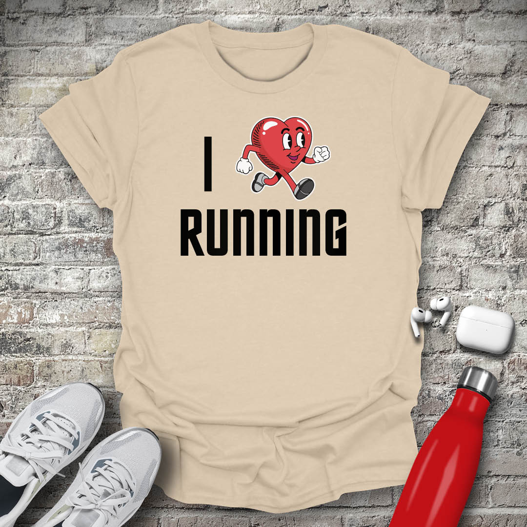 I Love Running T-shirt