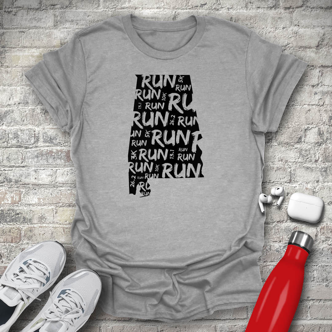 Run - Alabama T-shirt