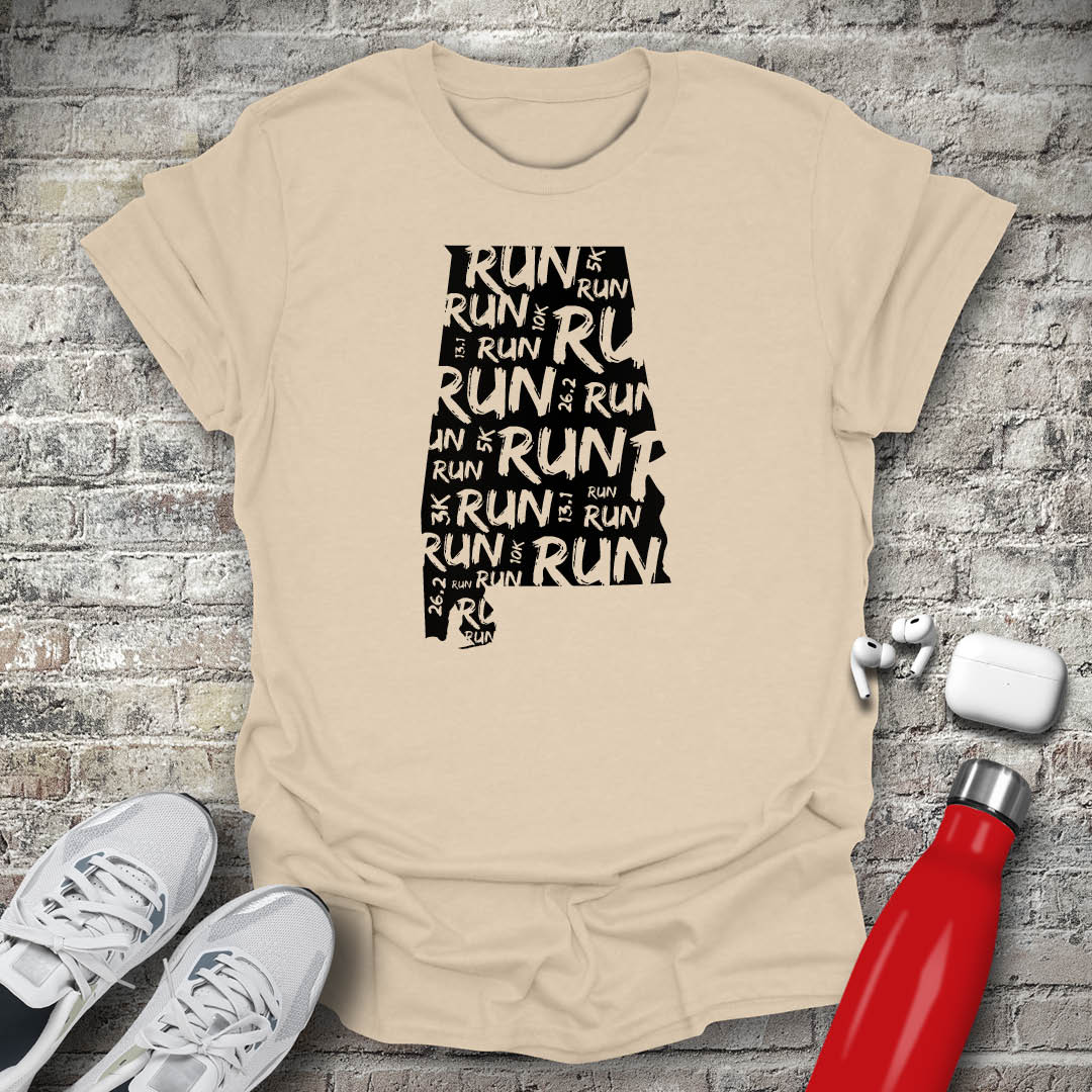 Run - Alabama T-shirt