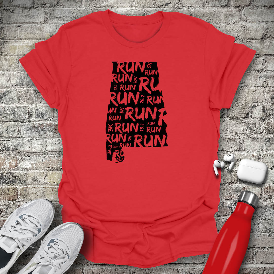 Run - Alabama T-shirt