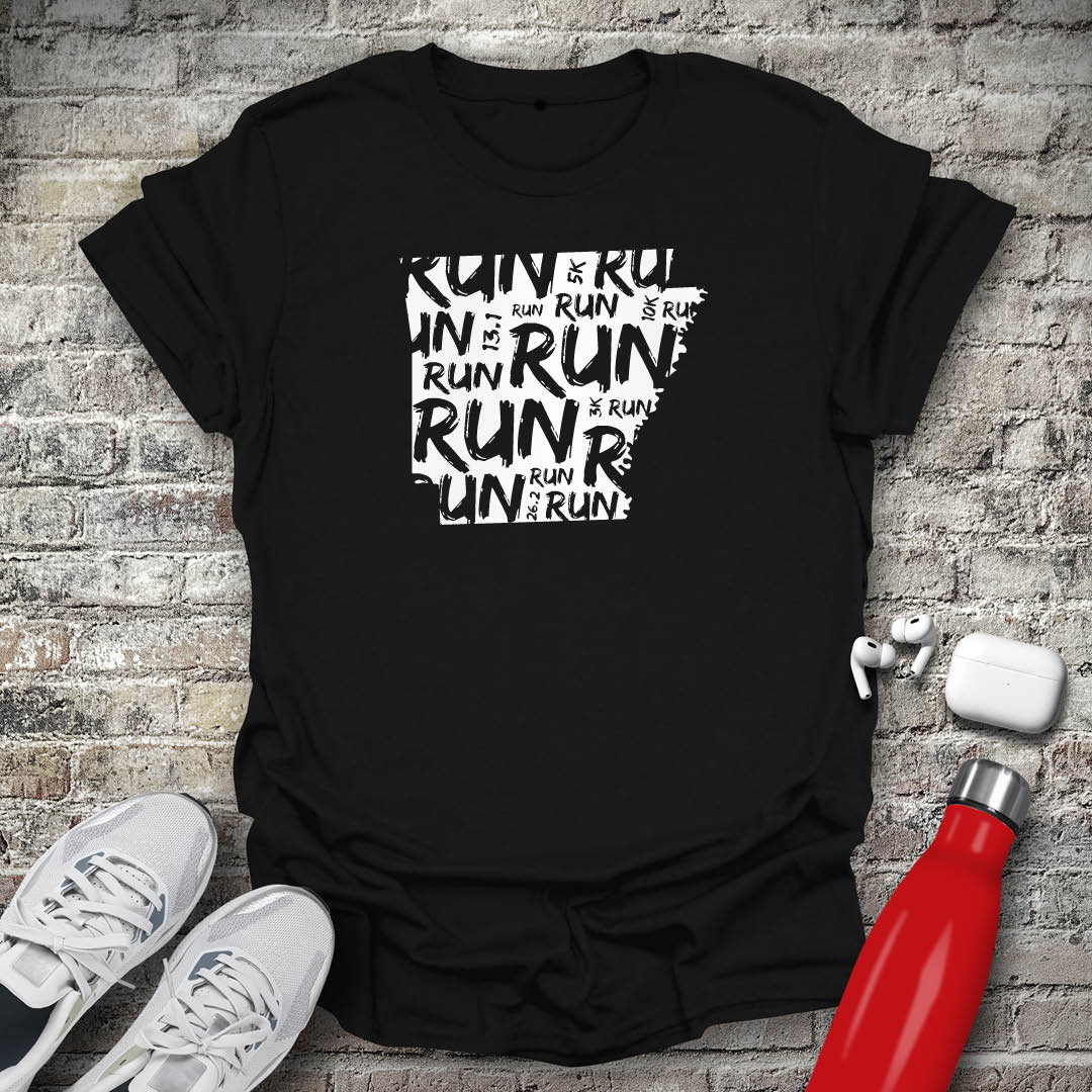 Run - Arkansas T-shirt
