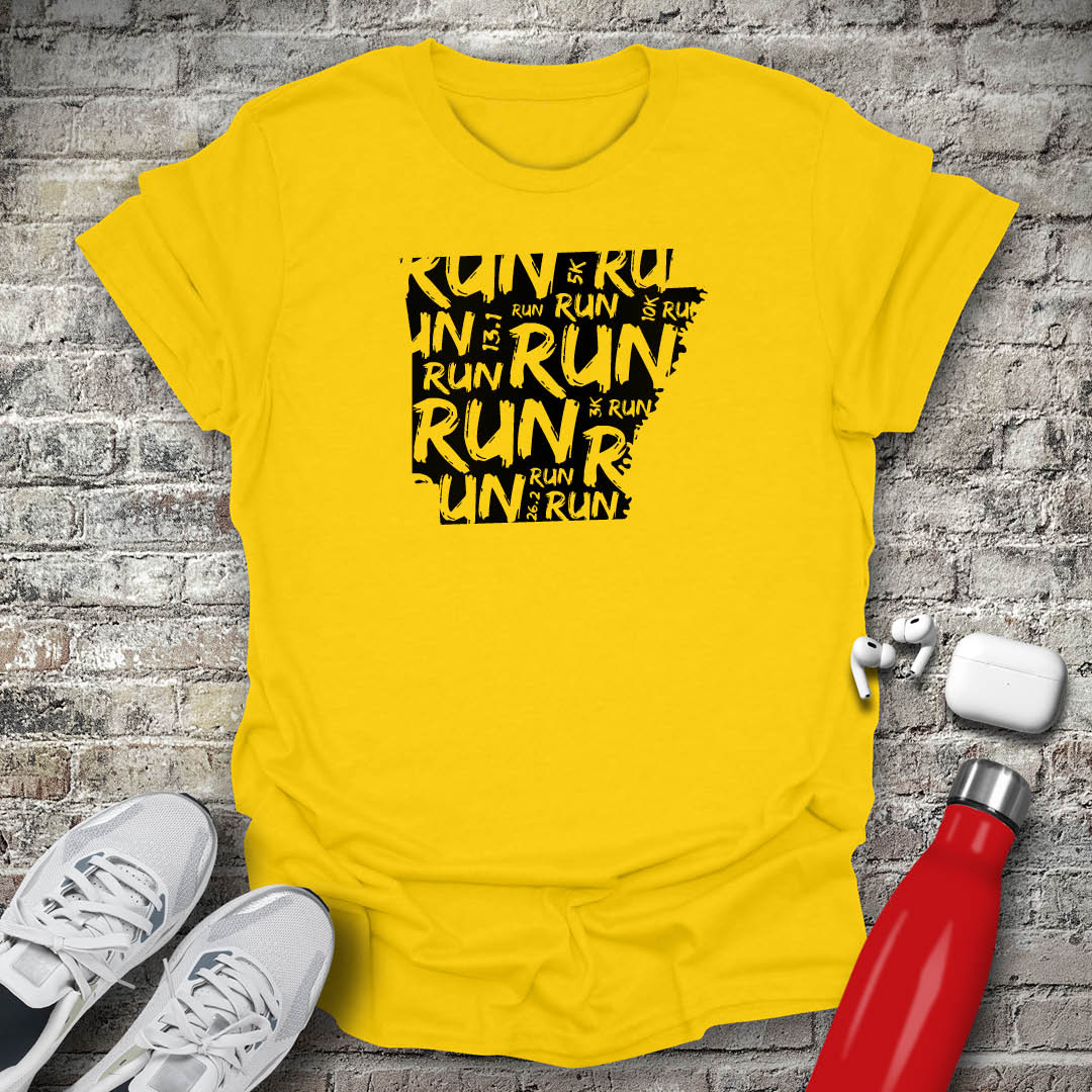 Run - Arkansas T-shirt