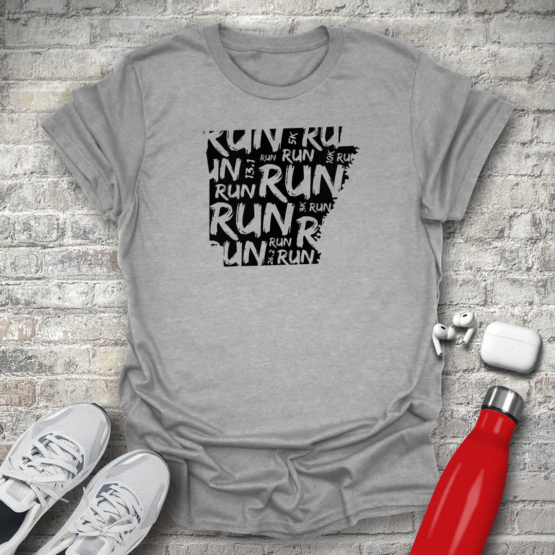 Run - Arkansas T-shirt