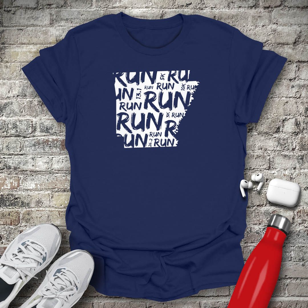 Run - Arkansas T-shirt