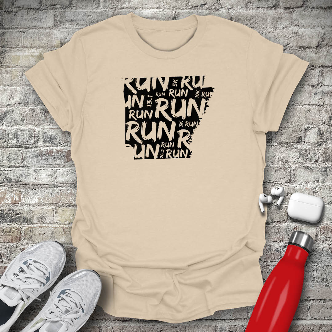 Run - Arkansas T-shirt