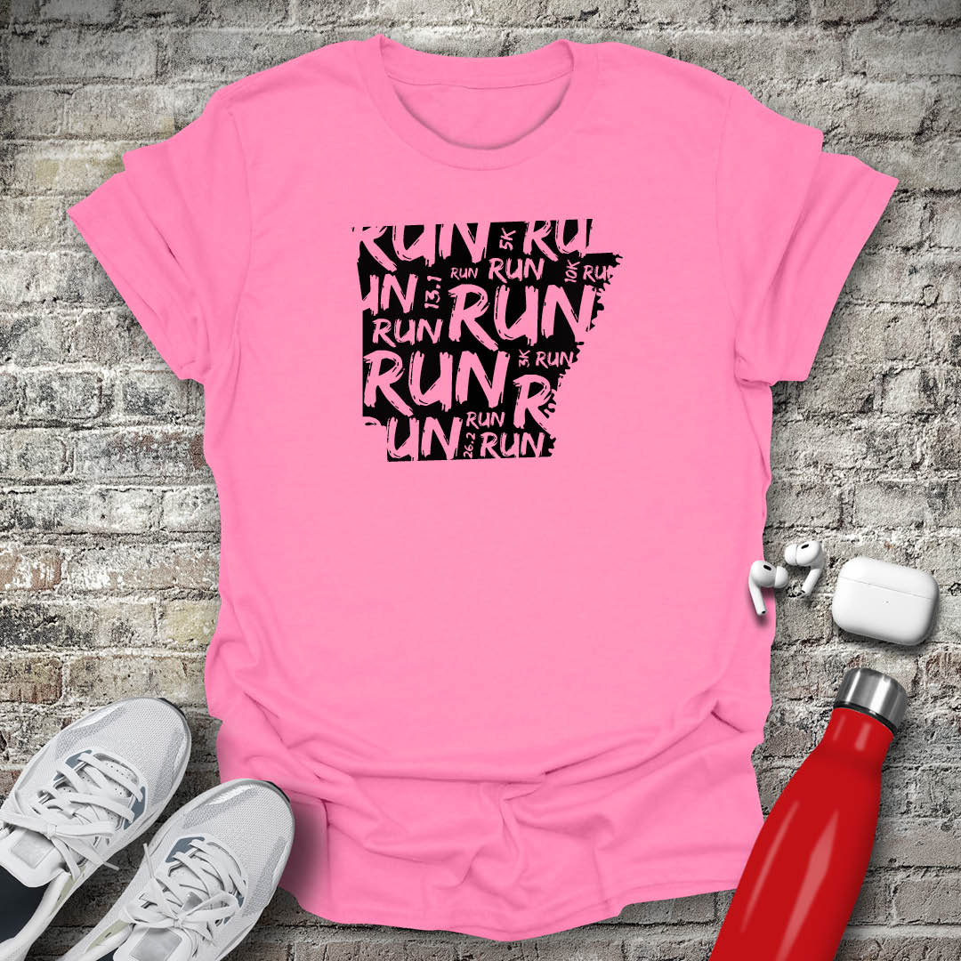 Run - Arkansas T-shirt