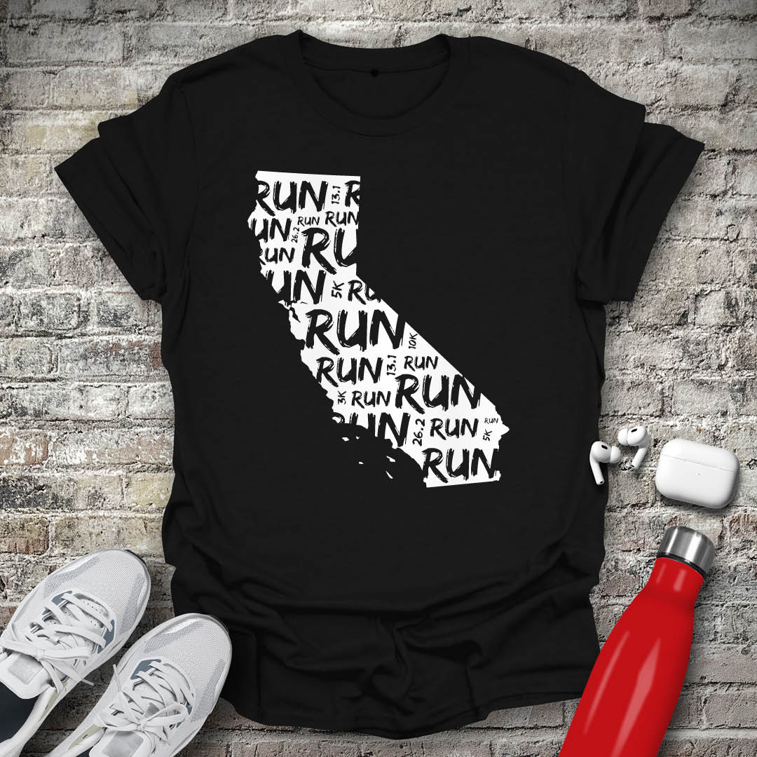 Run - California T-shirt