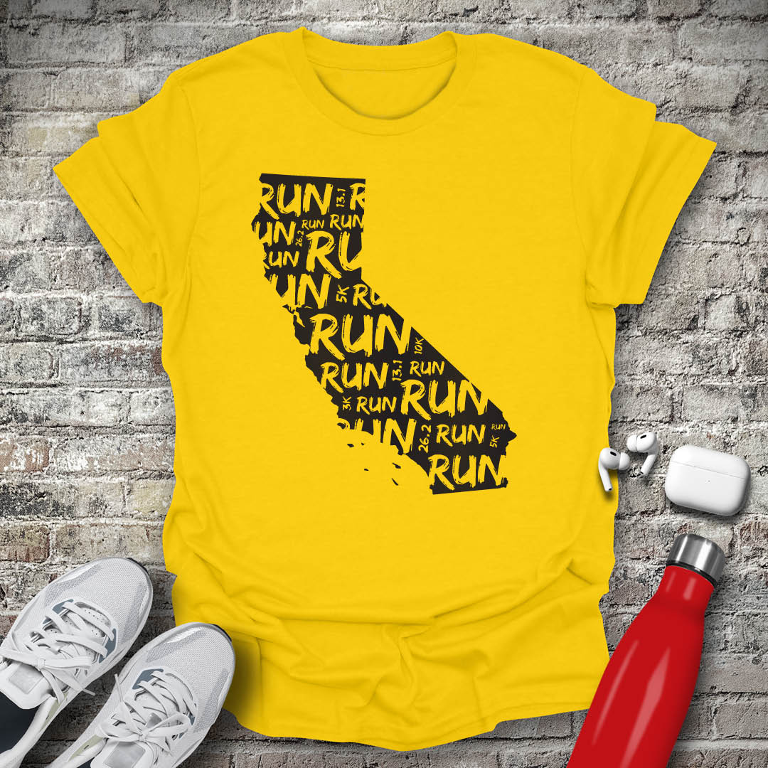 Run - California T-shirt