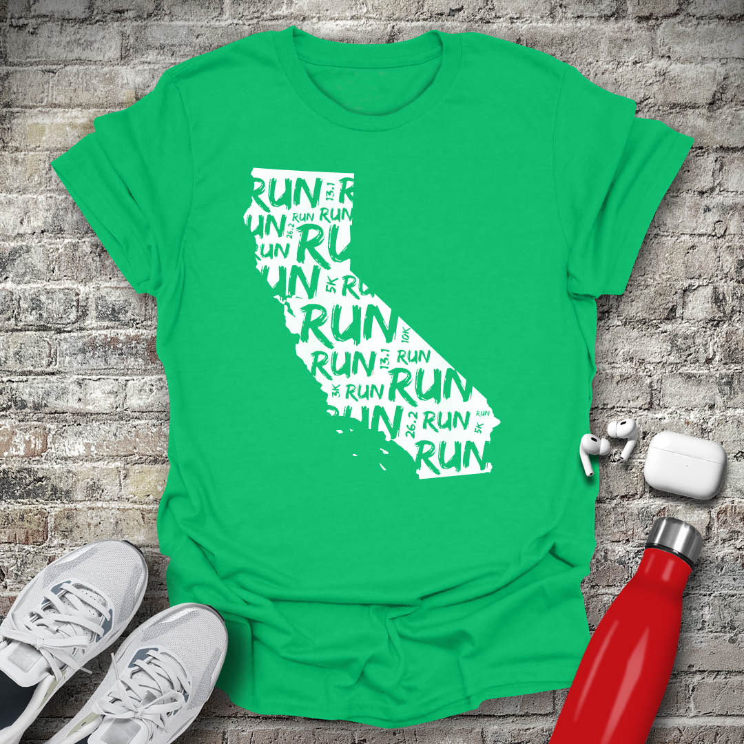 Run - California T-shirt
