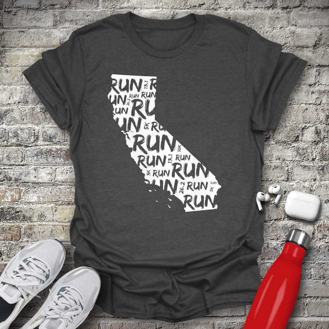 Run - California T-shirt