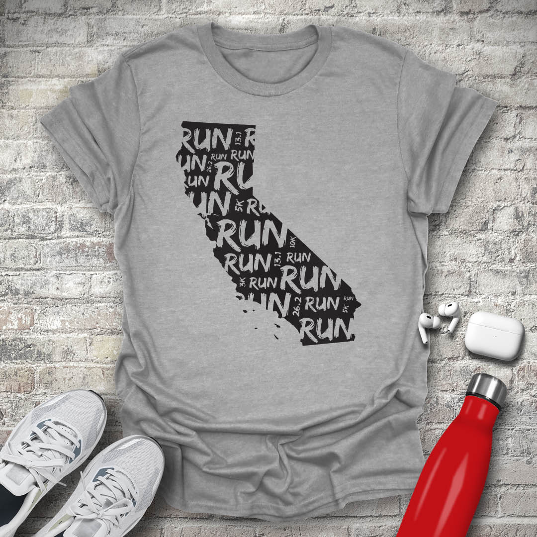 Run - California T-shirt