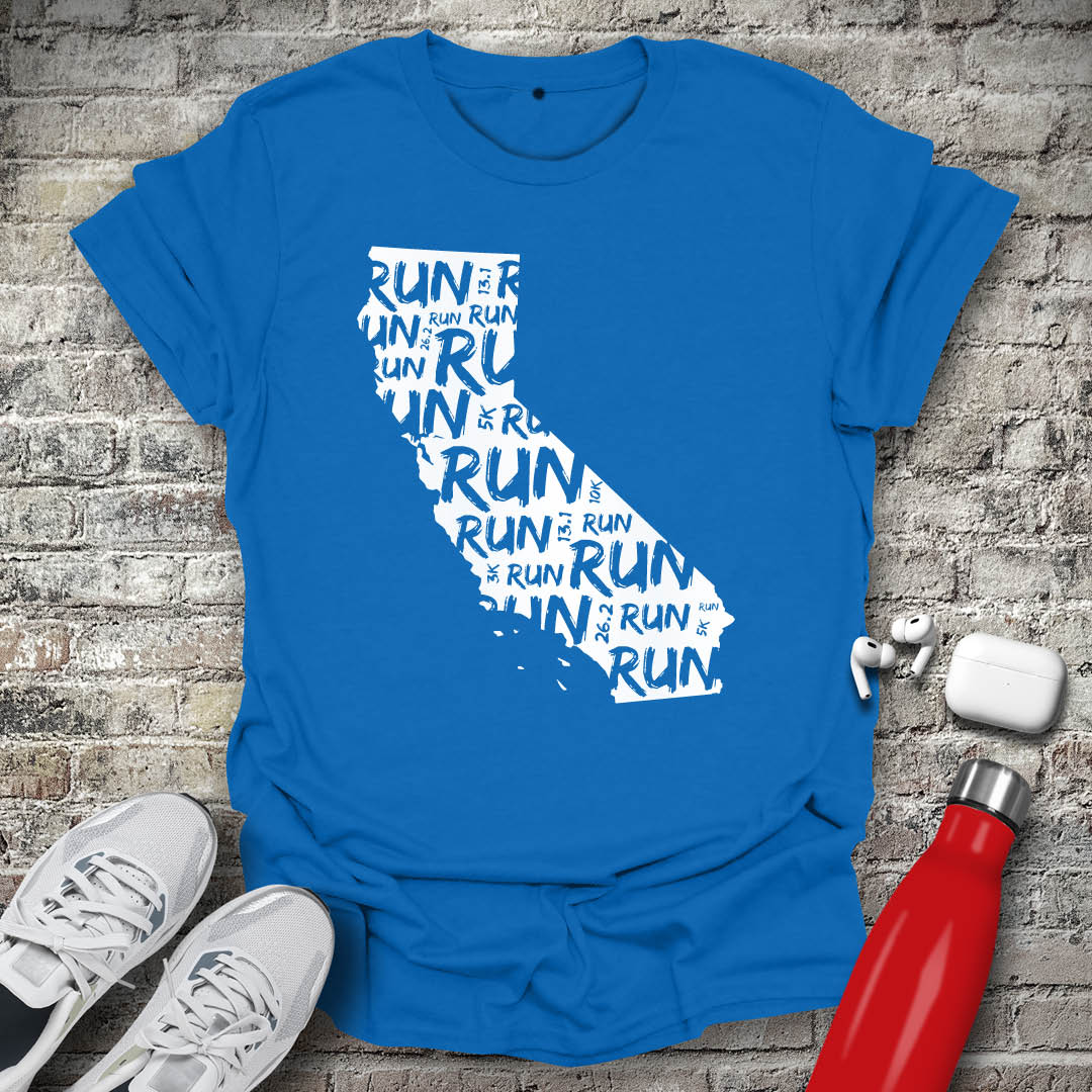 Run - California T-shirt