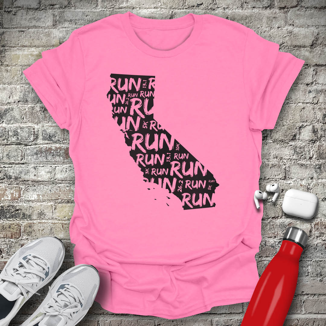 Run - California T-shirt