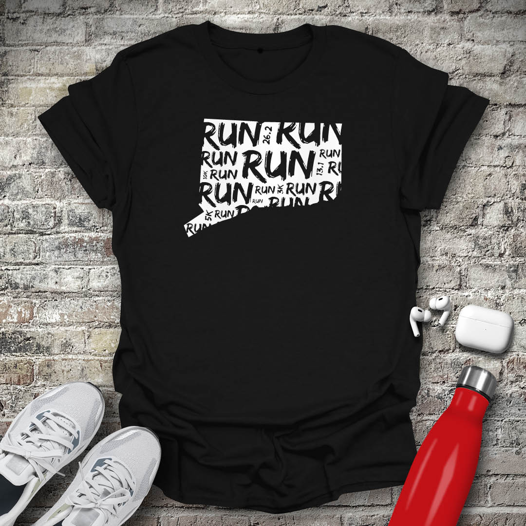 Run - Connecticut T-shirt