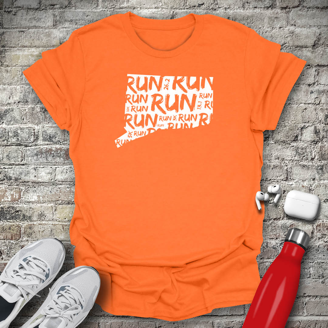 Run - Connecticut T-shirt
