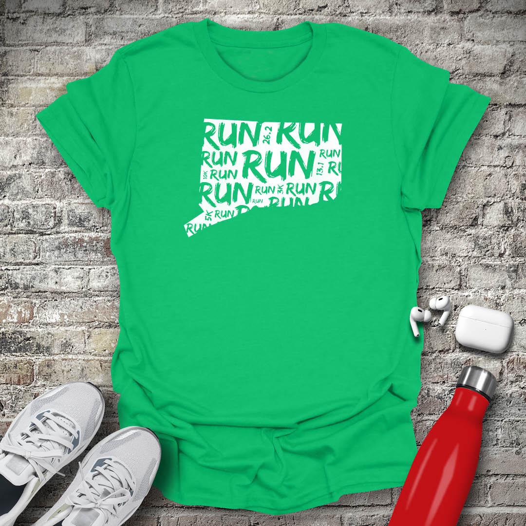 Run - Connecticut T-shirt