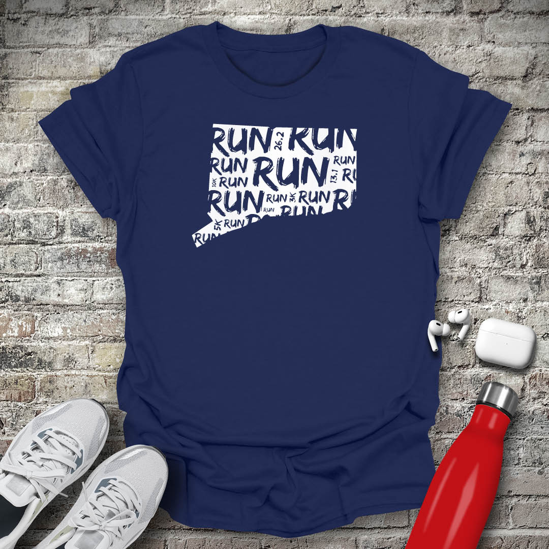 Run - Connecticut T-shirt