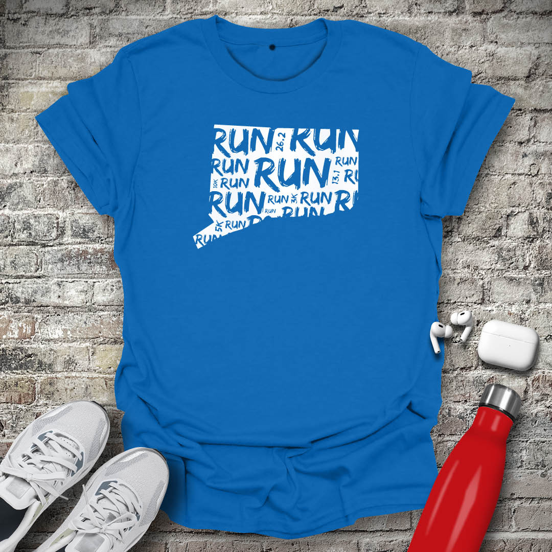 Run - Connecticut T-shirt