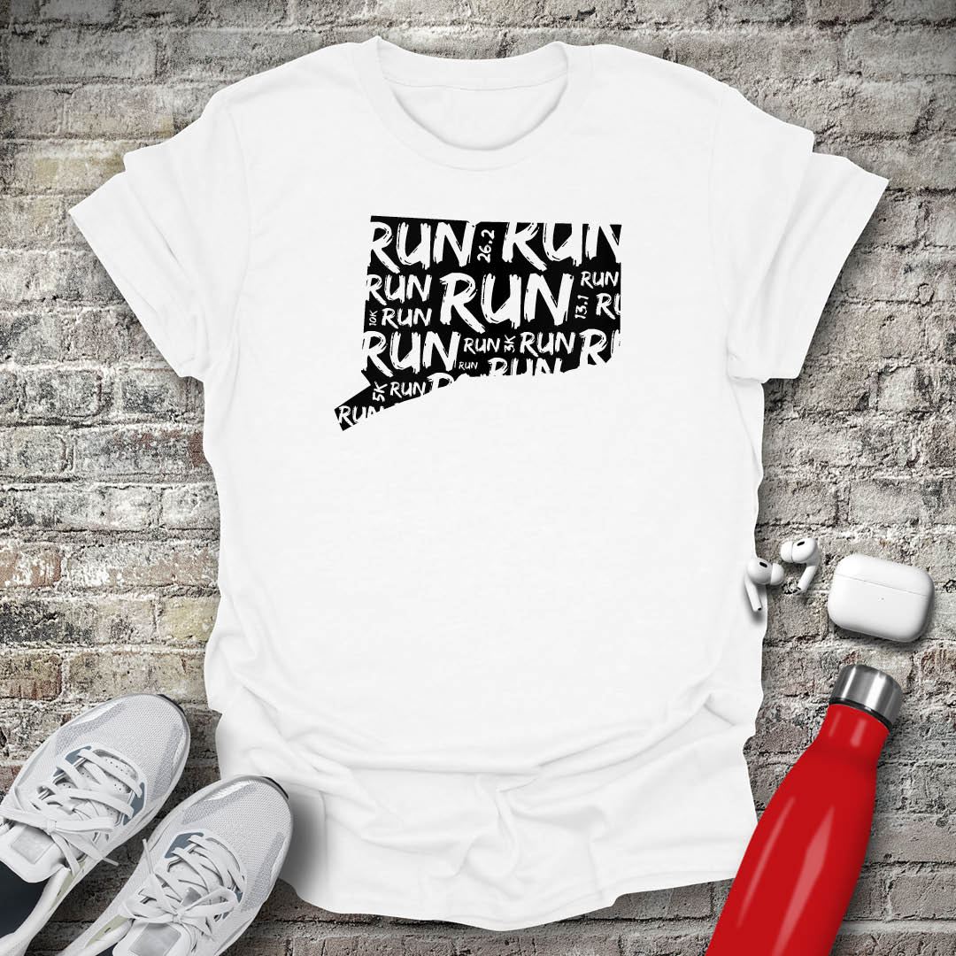 Run - Connecticut T-shirt