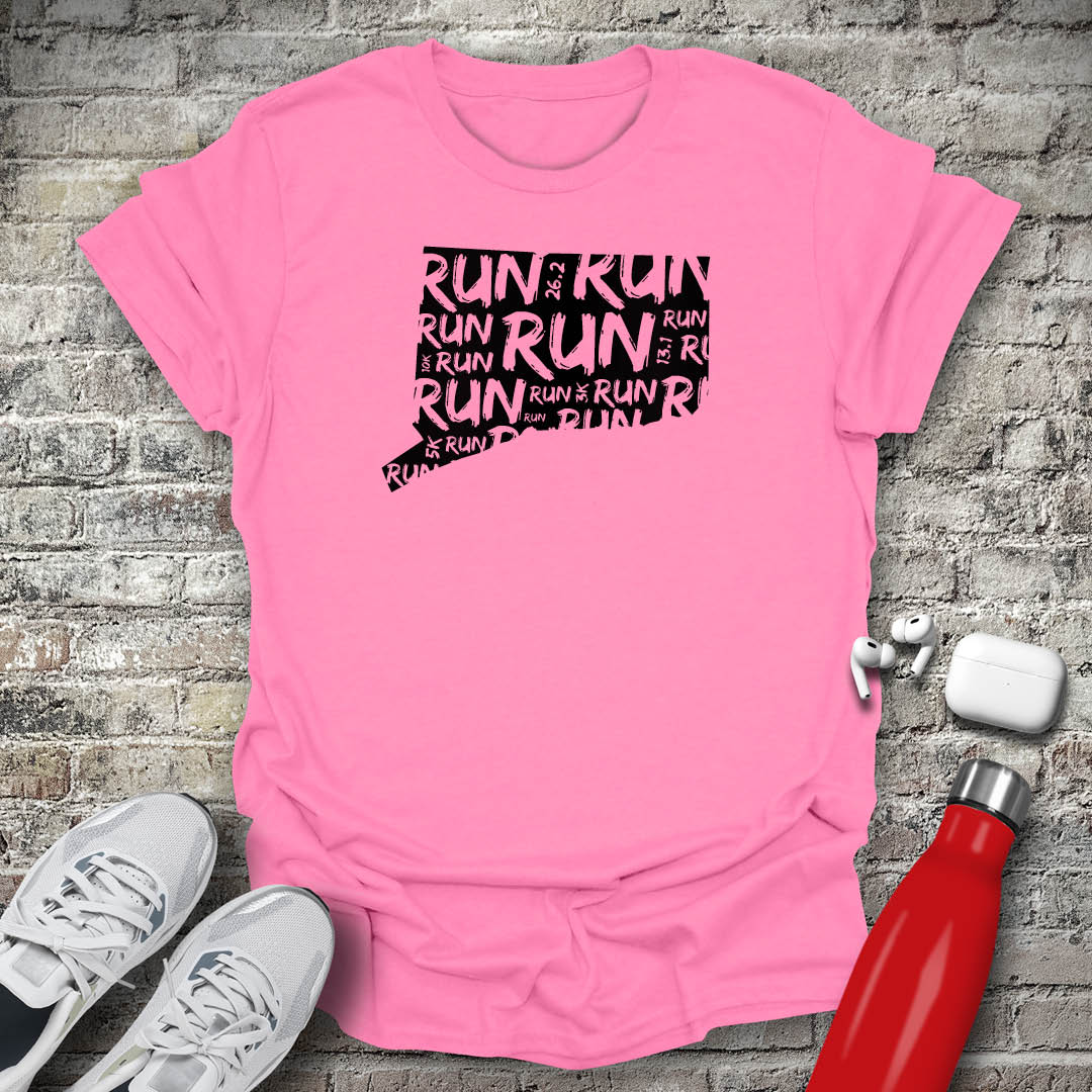 Run - Connecticut T-shirt