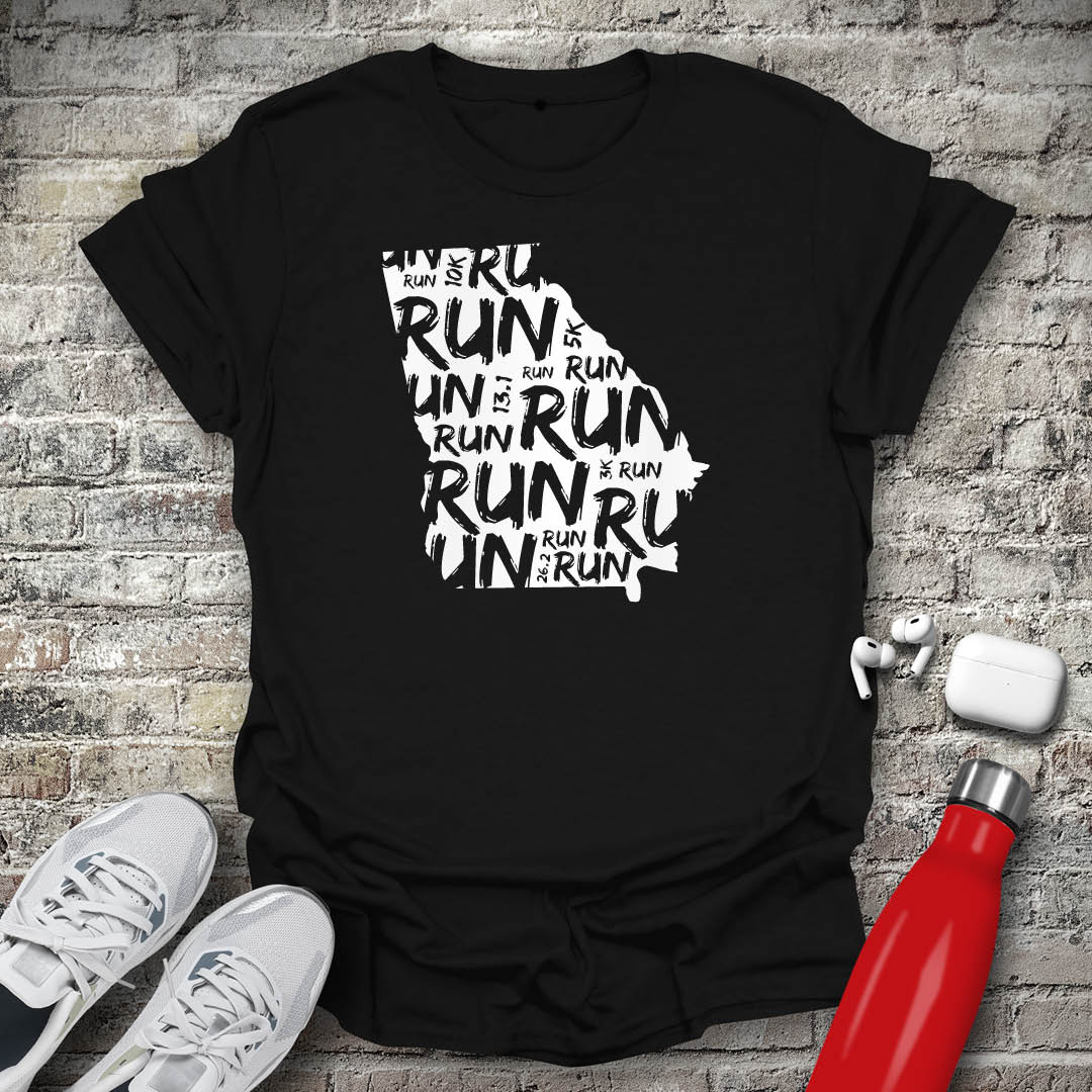 Run - Georgia T-shirt