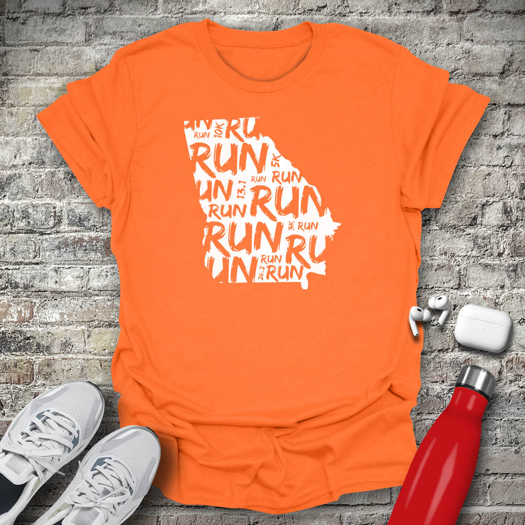 Run - Georgia T-shirt