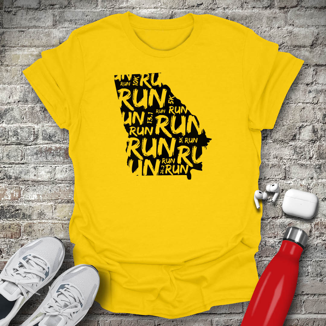 Run - Georgia T-shirt