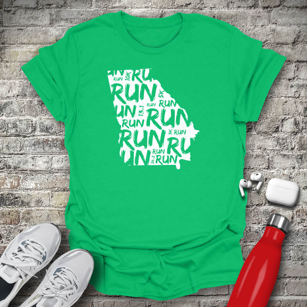 Run - Georgia T-shirt