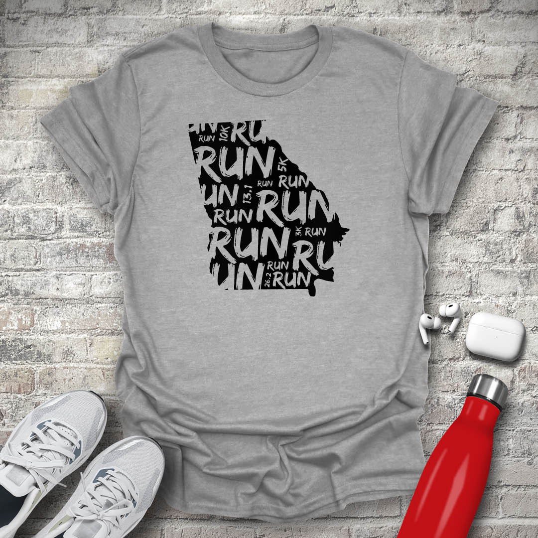 Run - Georgia T-shirt