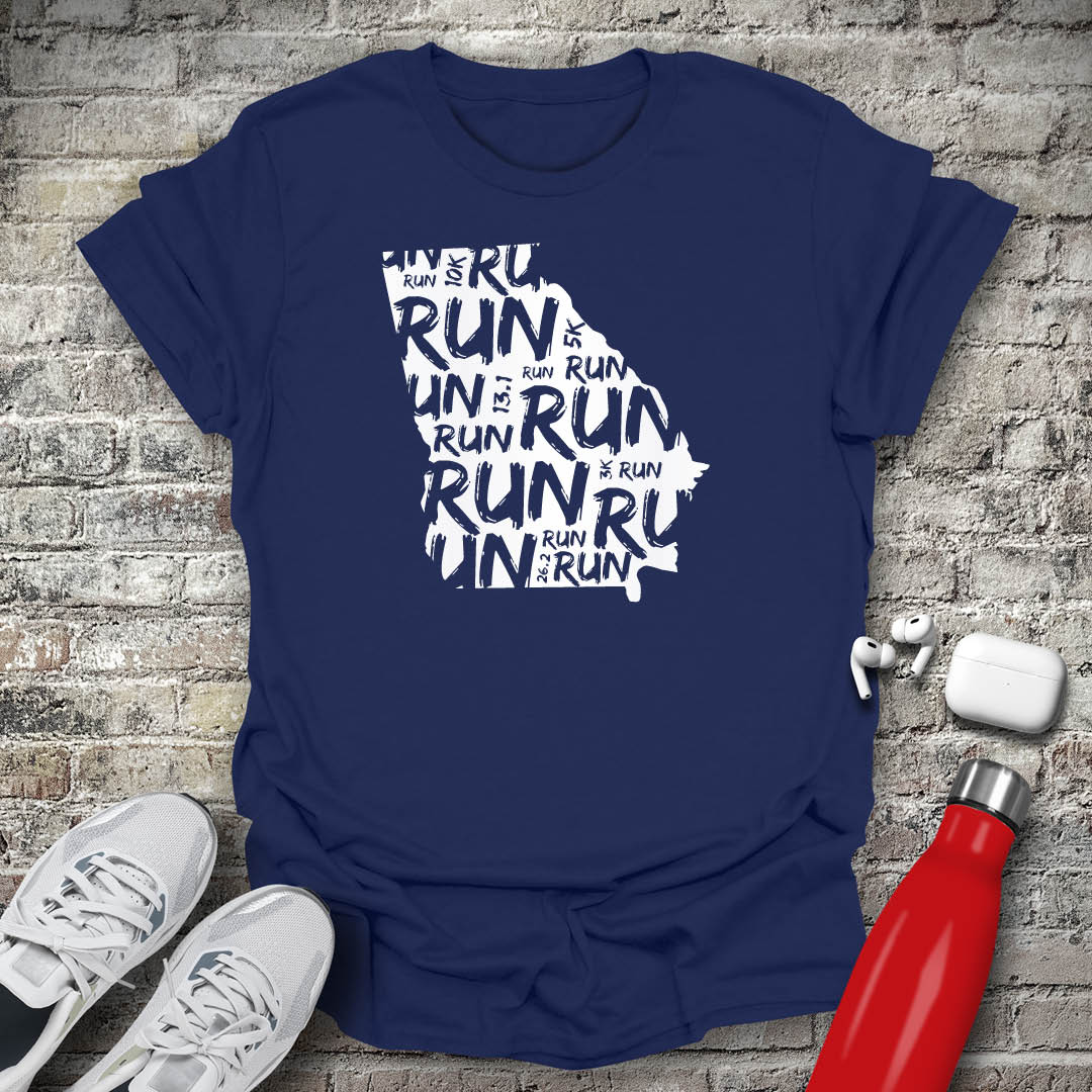 Run - Georgia T-shirt