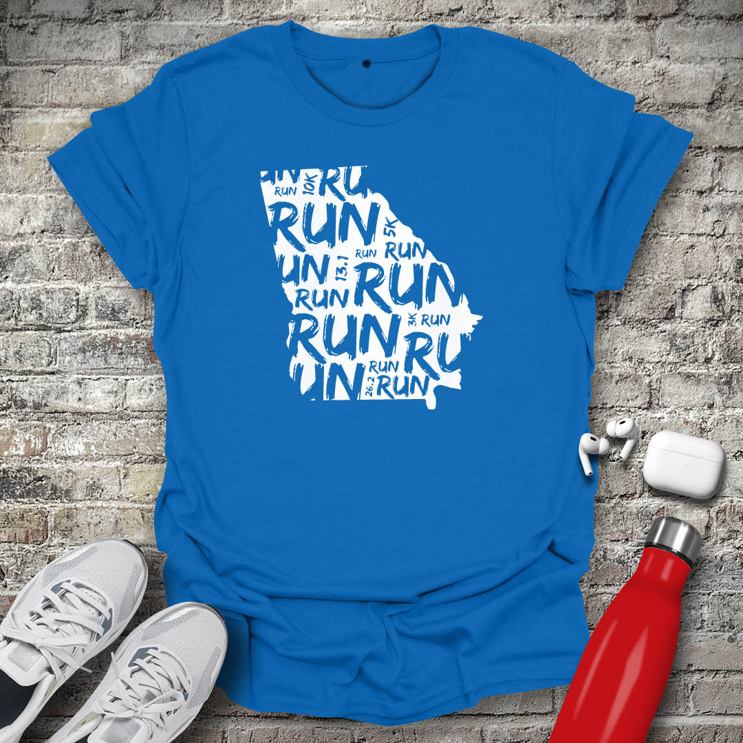 Run - Georgia T-shirt