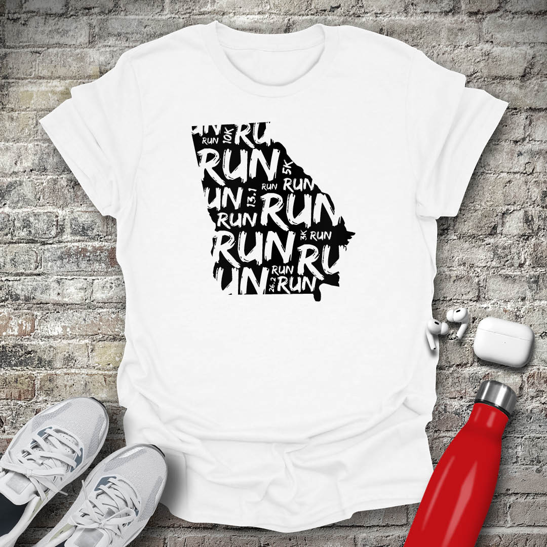 Run - Georgia T-shirt