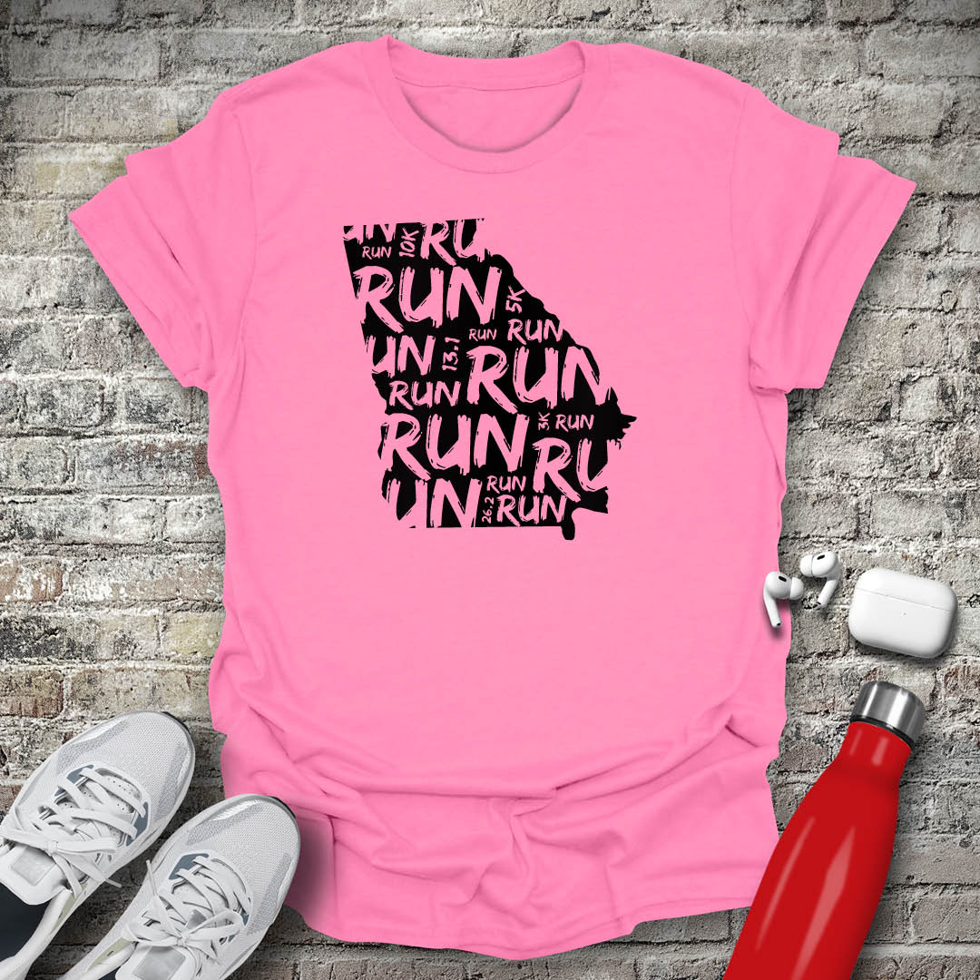 Run - Georgia T-shirt