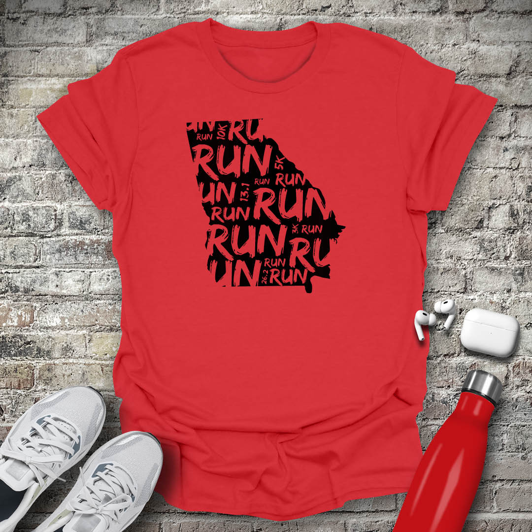 Run - Georgia T-shirt
