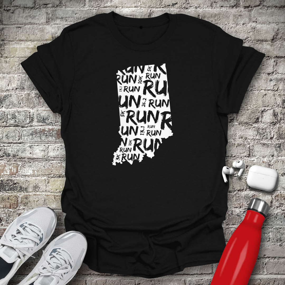 Run - Indiana T-shirt