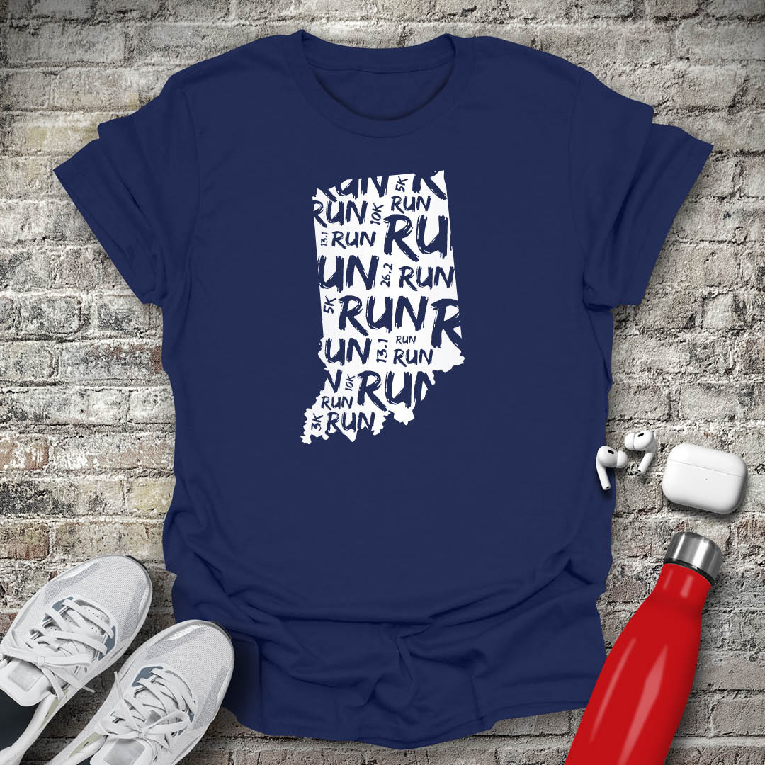 Run - Indiana T-shirt