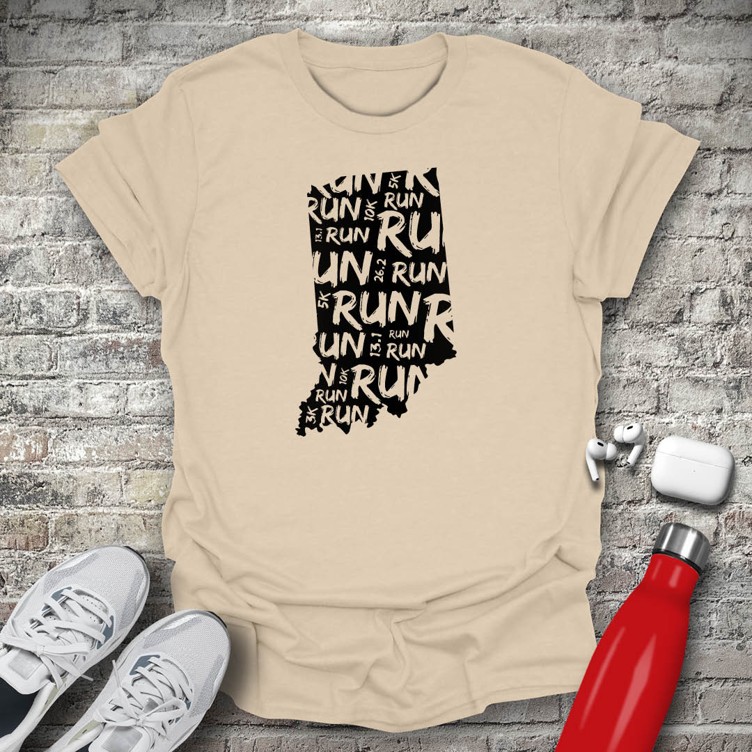 Run - Indiana T-shirt