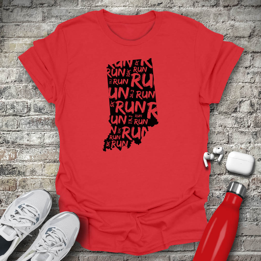 Run - Indiana T-shirt