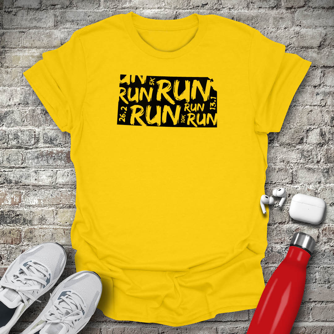 Run - Kansas T-shirt