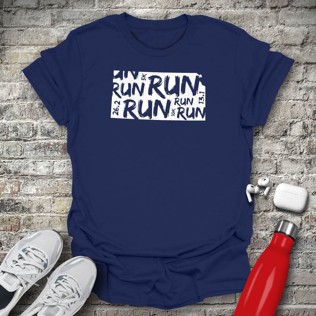 Run - Kansas T-shirt