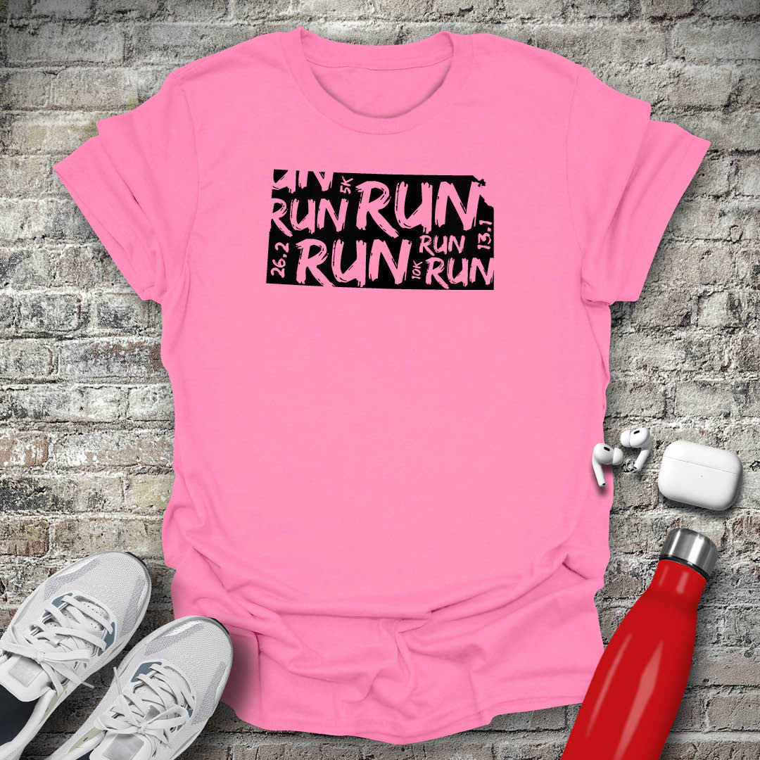 Run - Kansas T-shirt