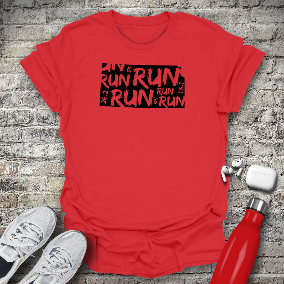 Run - Kansas T-shirt