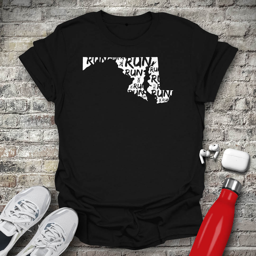Run - Maryland T-shirt