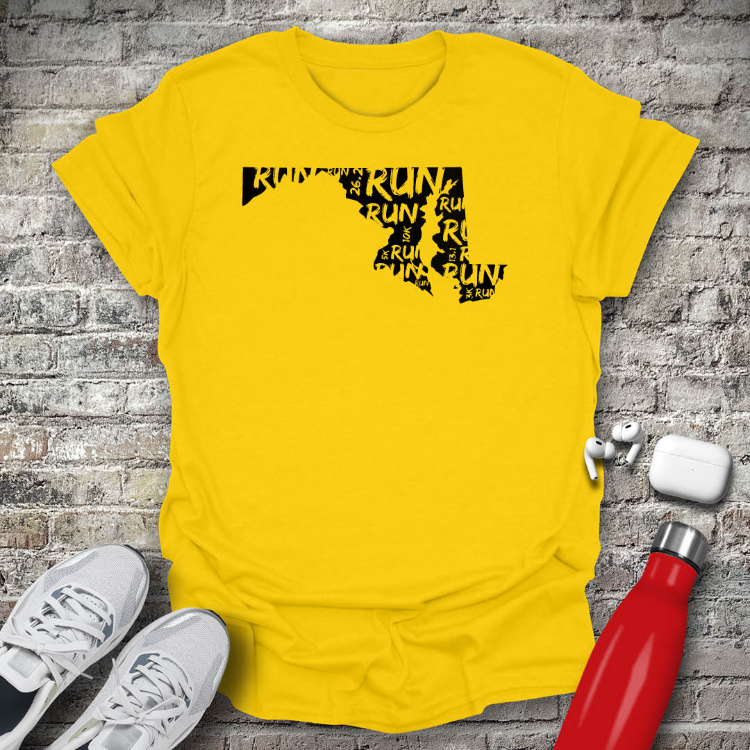 Run - Maryland T-shirt
